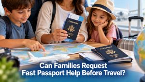 Can Families Request Fast Passport Help Before Travel?